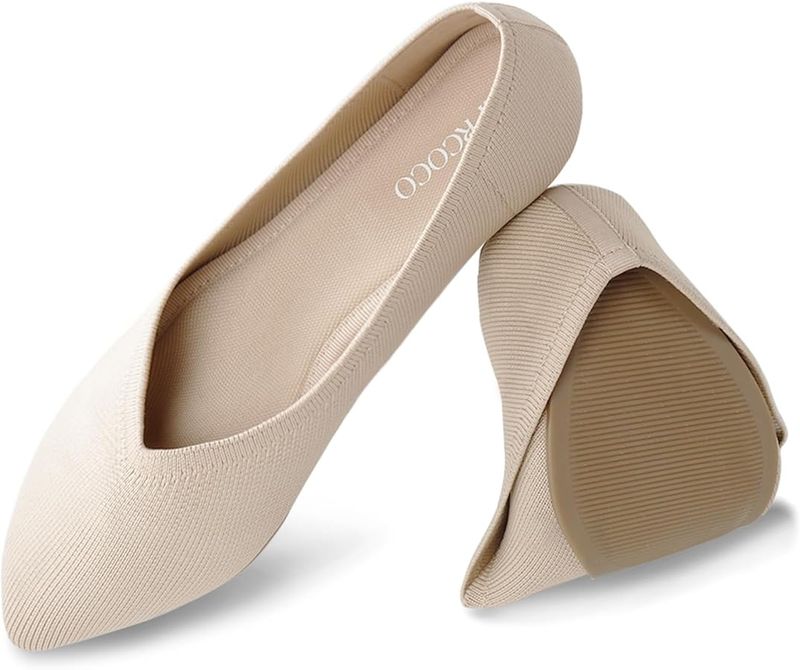 Knit Ballet Flats