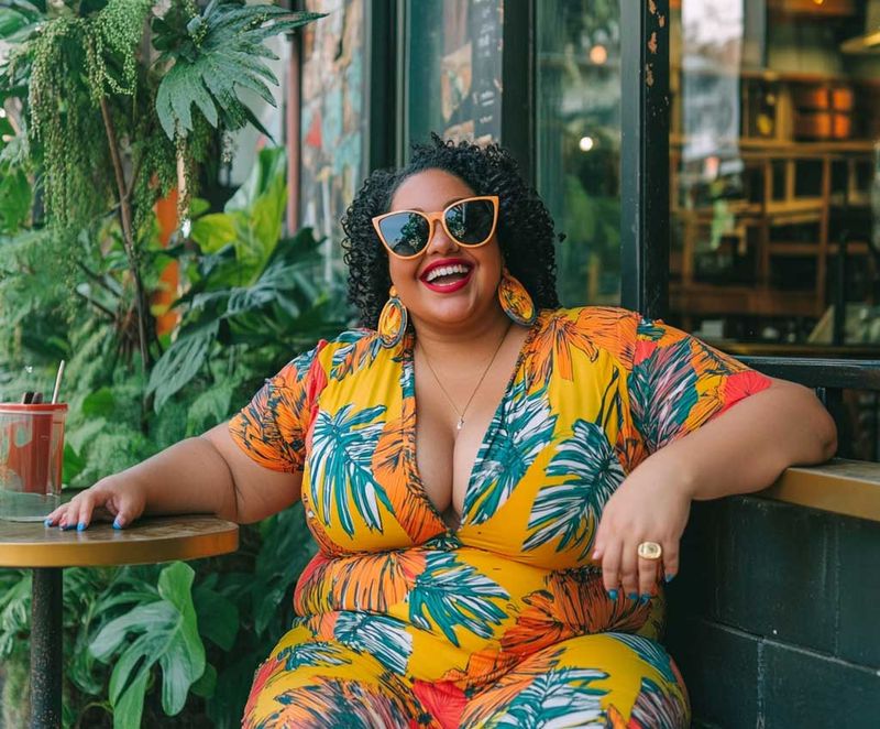 Plus-Size Avoid Bold Patterns