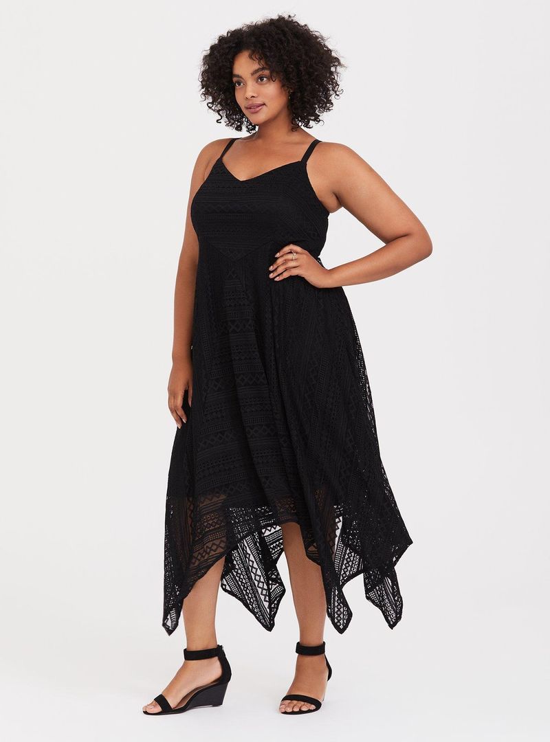 Handkerchief Hemlines for Full Thighs