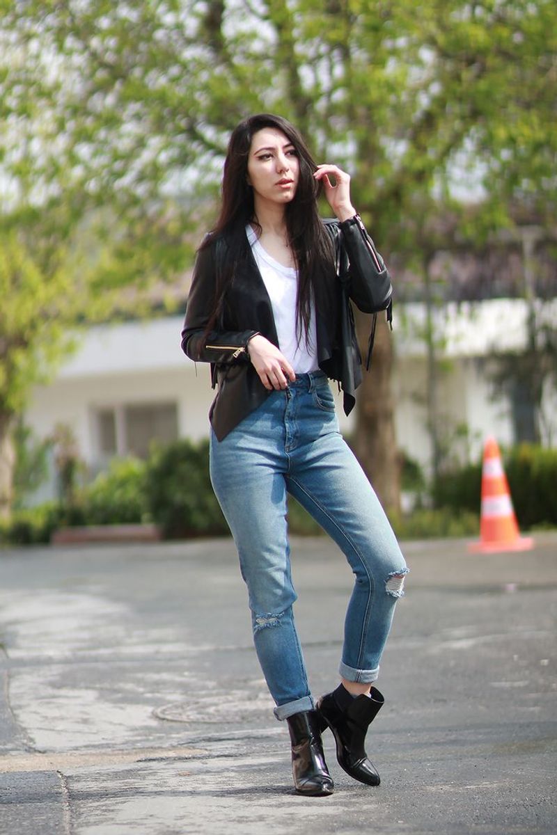 The Edgy Leather Jacket