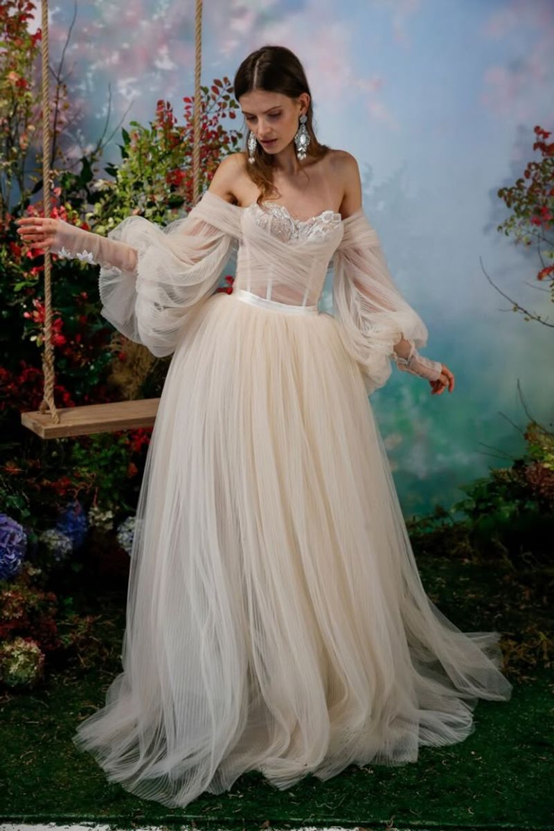 Ethereal Fairy-Tale Gown