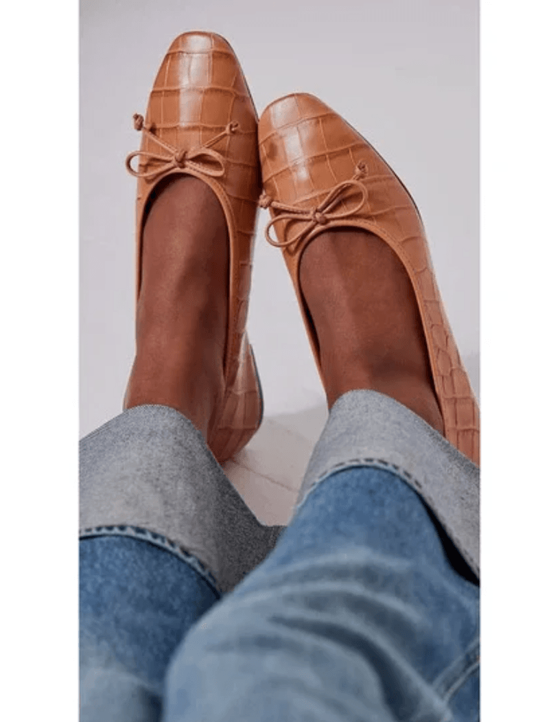 Croc-Embossed Statements