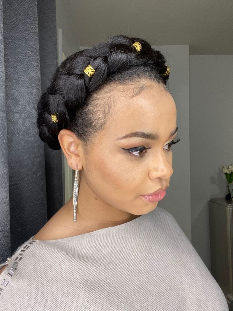 Halo Braids: Crown of Glory