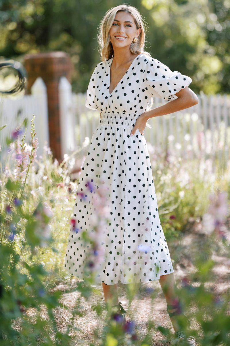 Playful Polka Dot Wrap