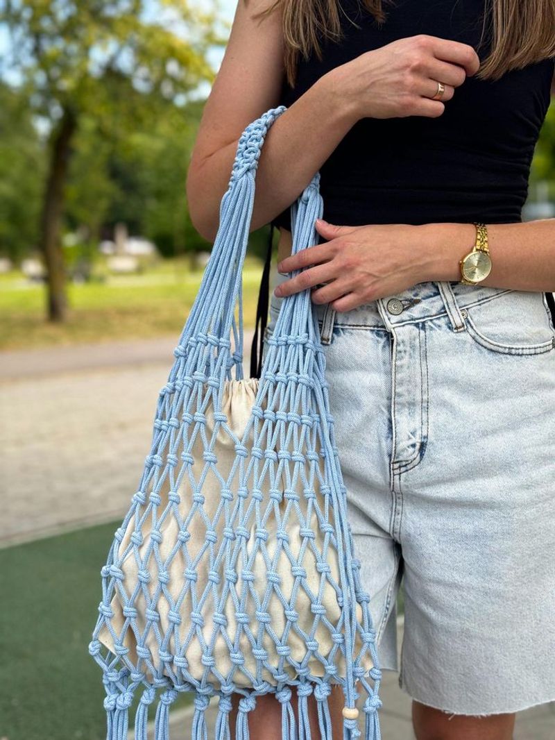 Macramé Net Shopper