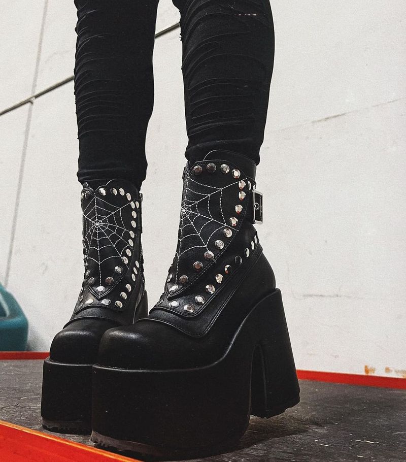 Massive Platform Goth Boots