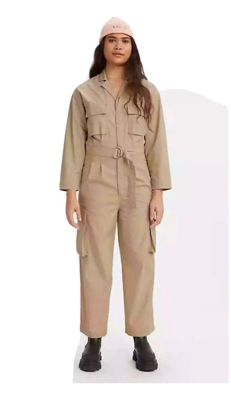 Belted Safari Jumpsuit