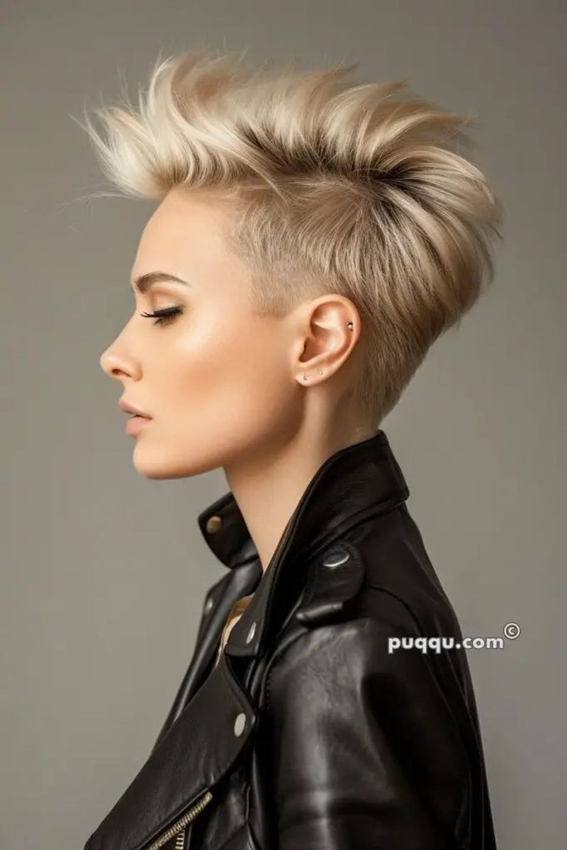 Mohawk-Inspired Cut