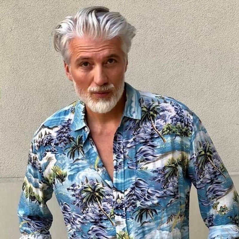 Side Swept Silver
