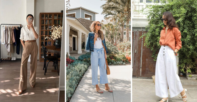Can’t Do Jeans In The Heat? These 17 Summer Linen Pants Are The Answer