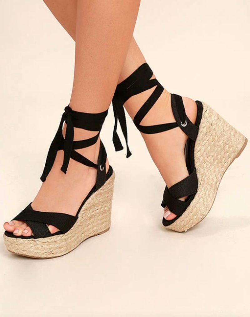 Espadrille Wedges