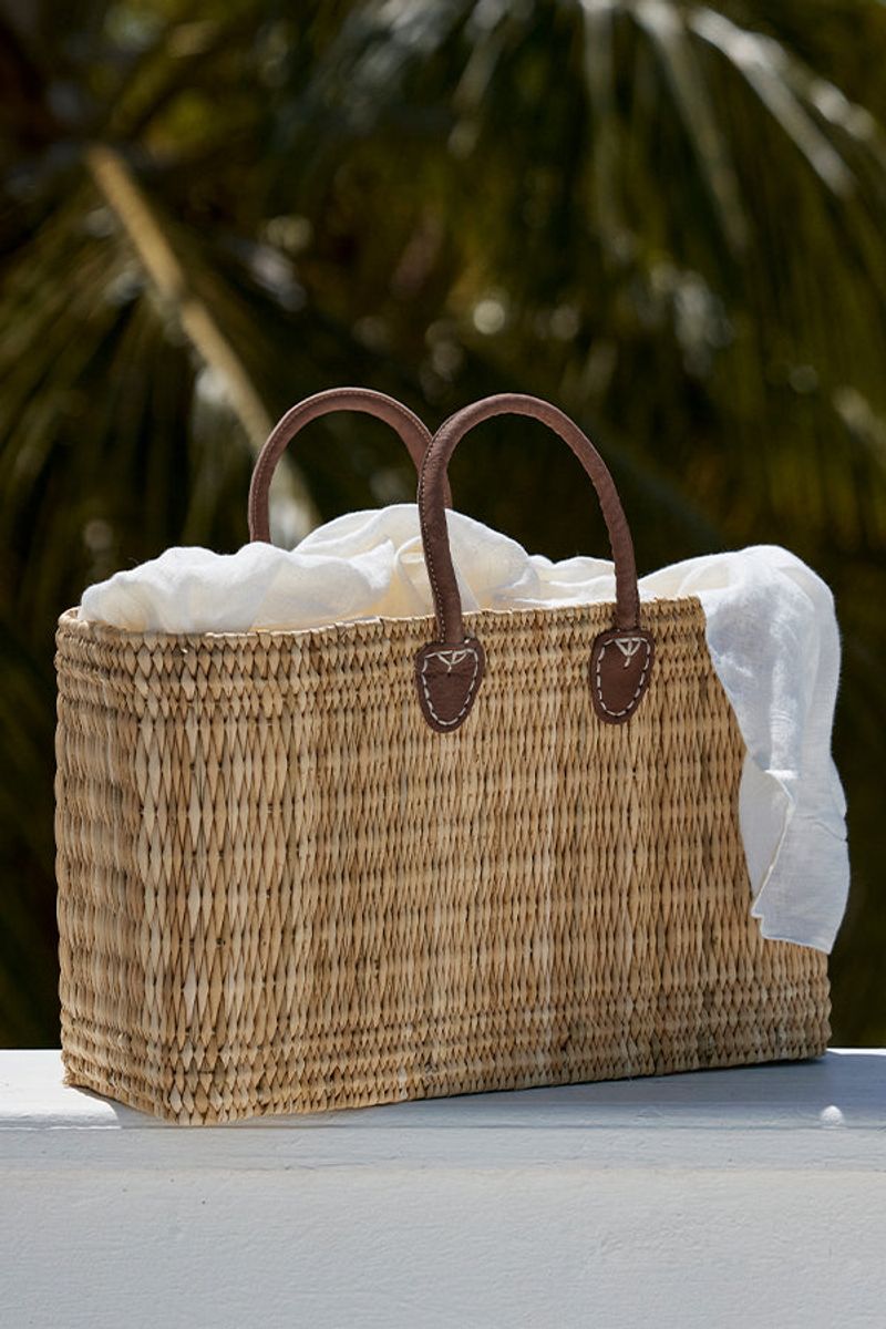 Straw Basket Bag That Means Business