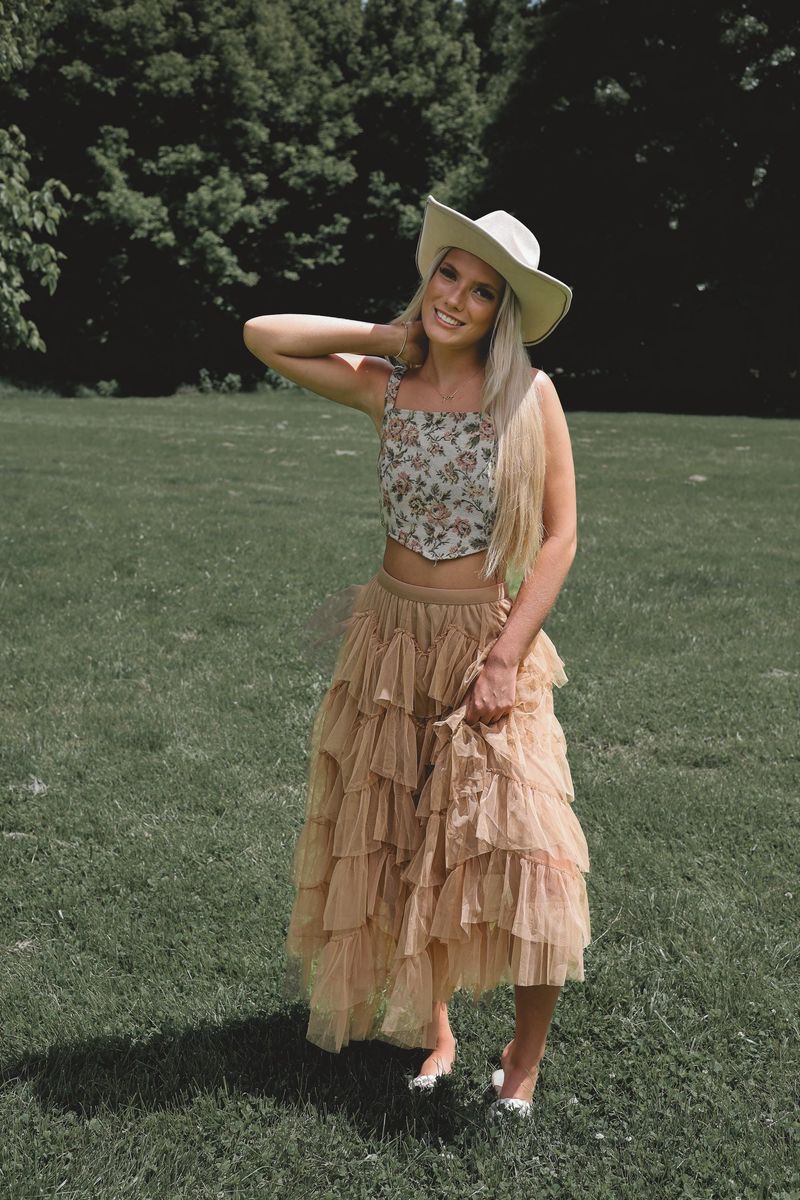 Tiered Skirt Bohemian Beauty