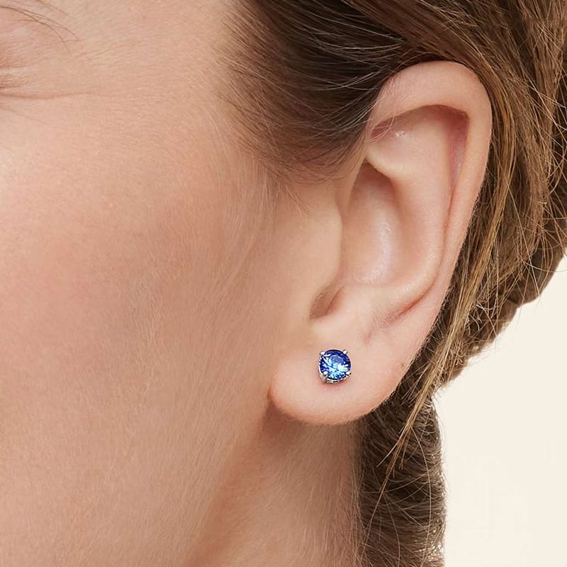 Sapphire Stud Earrings