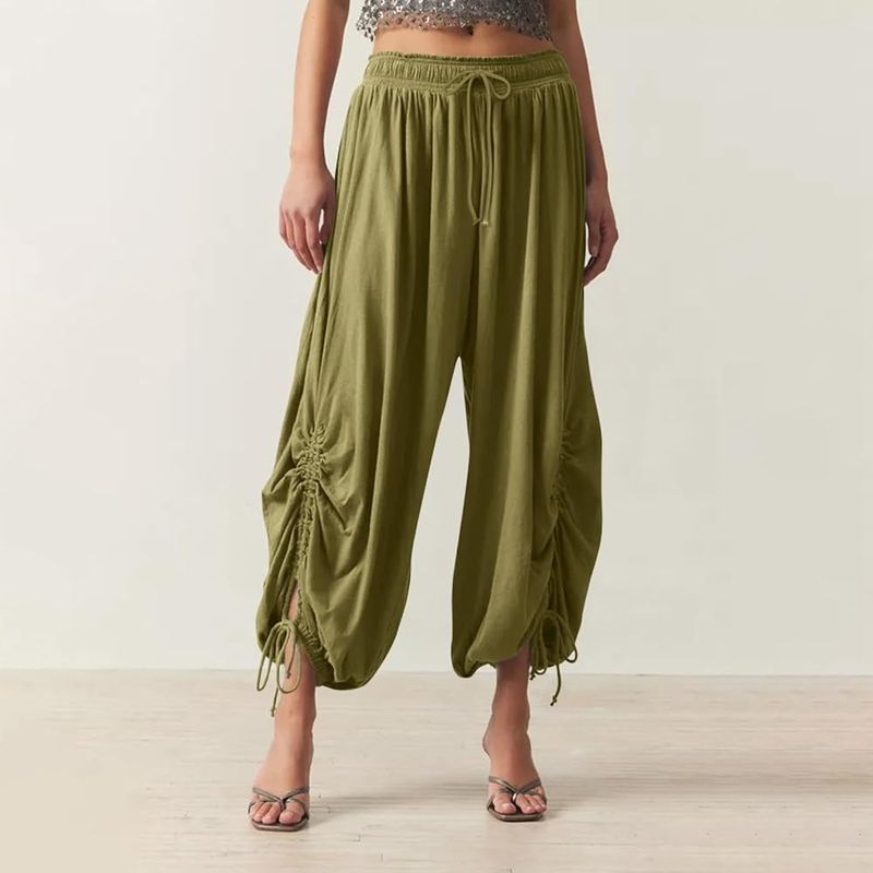 Silk Harem Pants