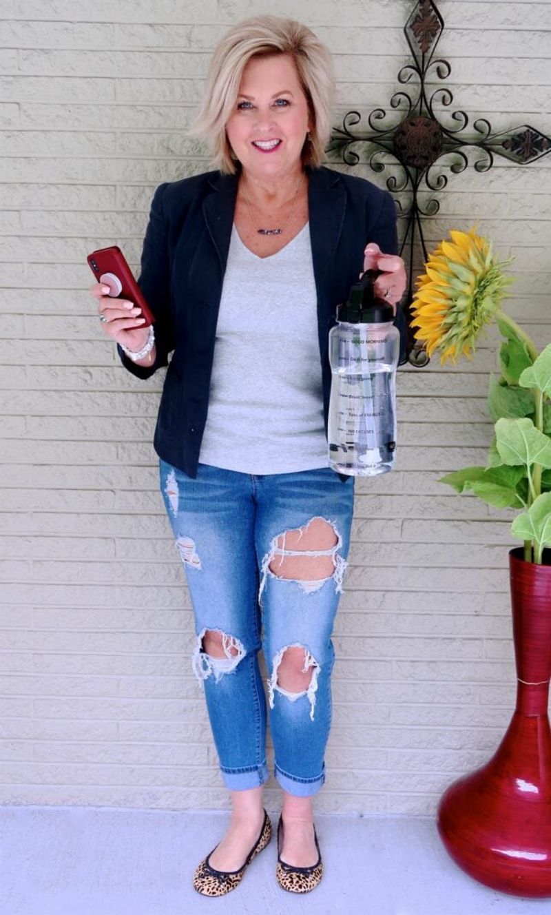 Overly Distressed Denim
