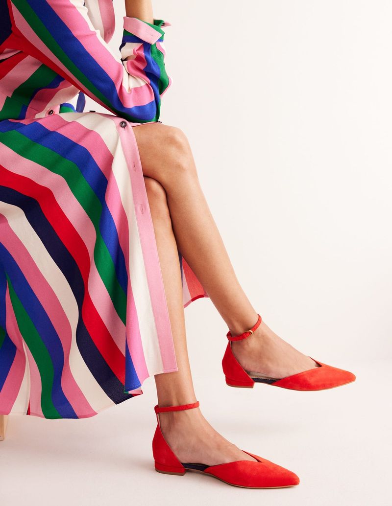 Ankle-Strap Flats