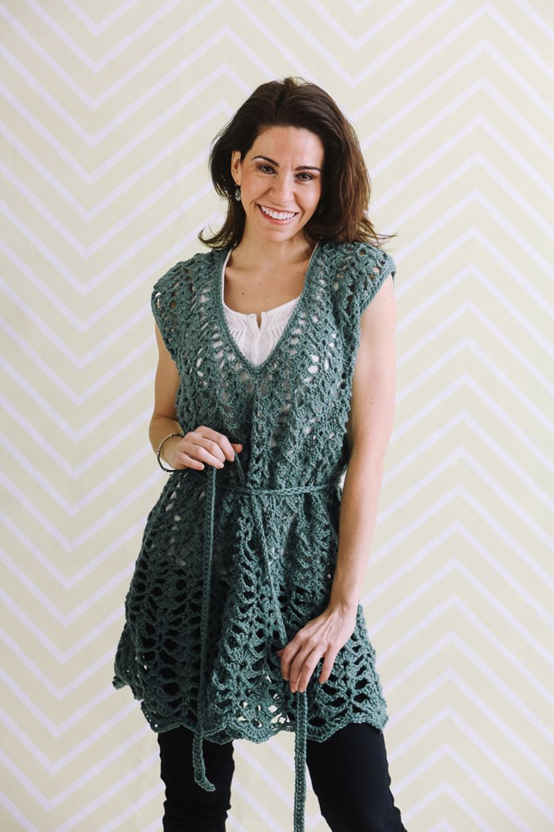 Romantic Crochet Tunic