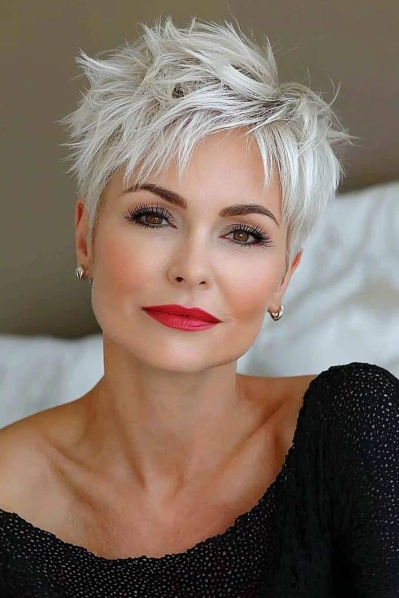 Choppy Pixie with Long Crown