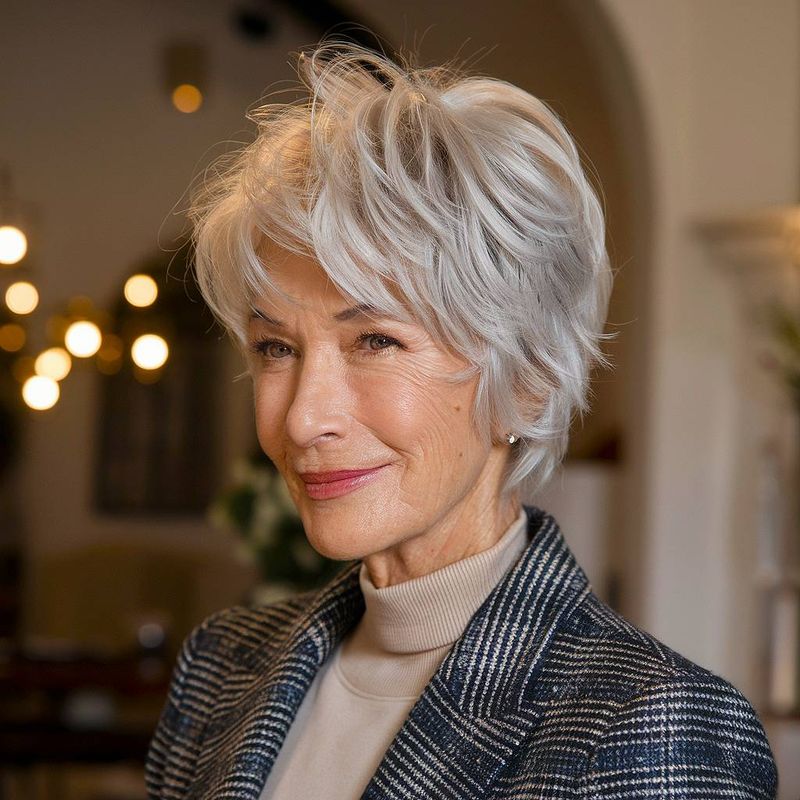 Voluminous Short Layers with Swept-Back Crown