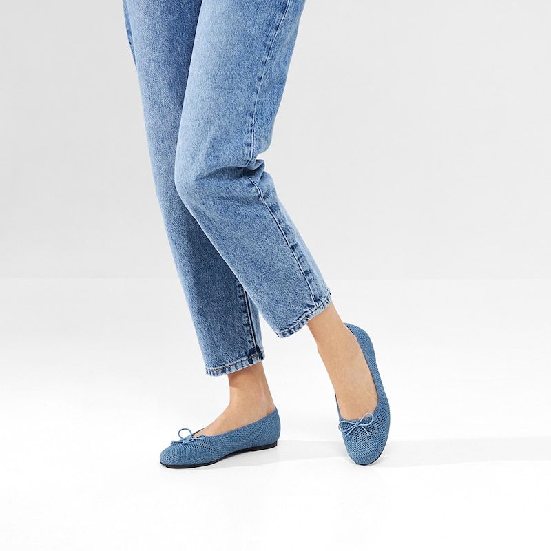 Round-Toe Ballet Flats