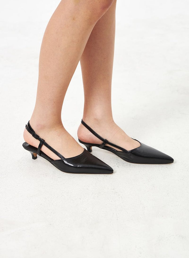 Pointed-Toe Slingbacks