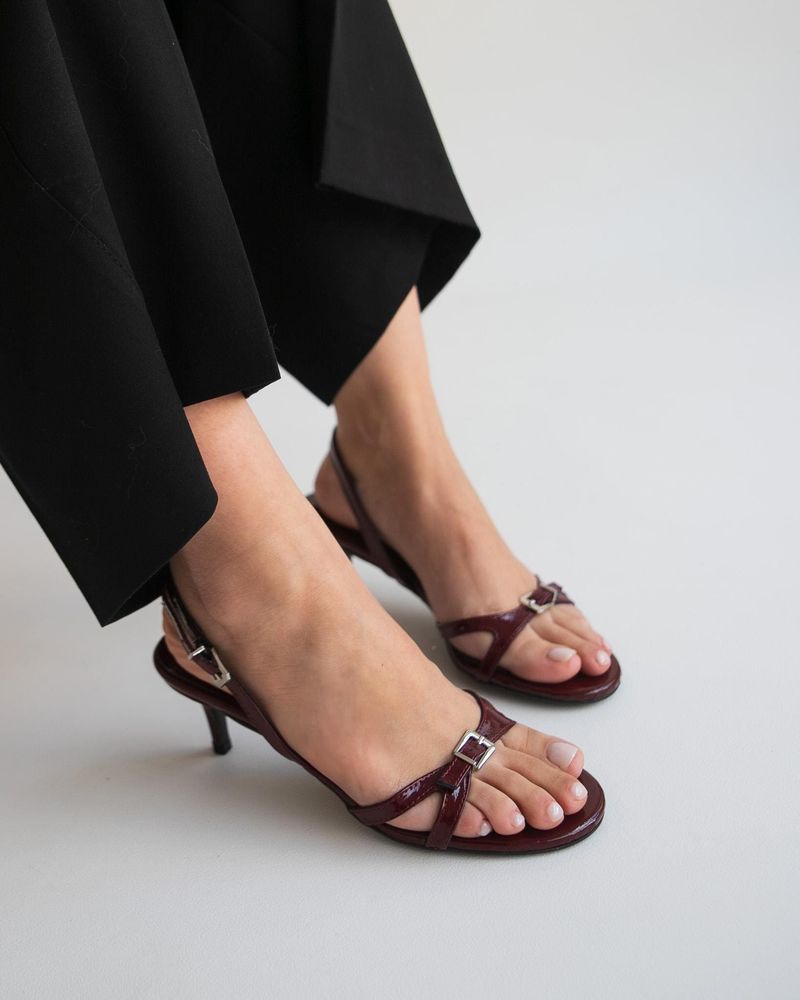 Kitten Heel Slip-Ons