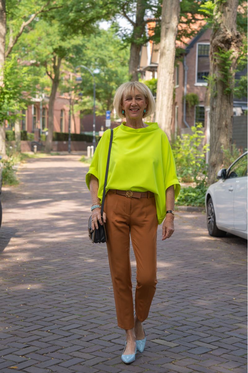 Bright Neon and Earth Tones