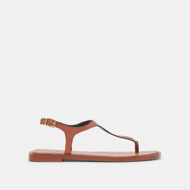 Minimalist Leather T-Straps