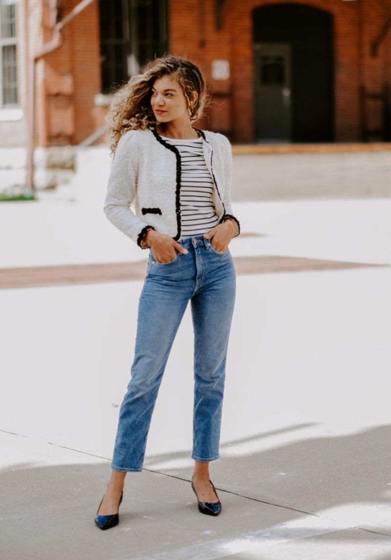 Denim With Unexpected Elegance