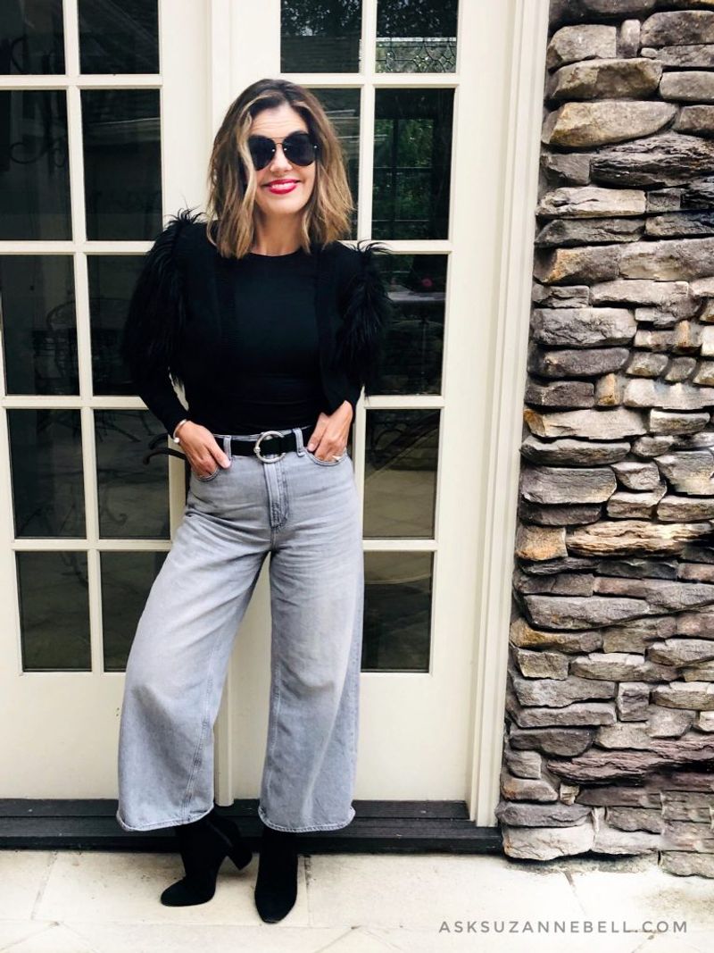 Avoiding High-Waisted Styles for Hourglass Shapes