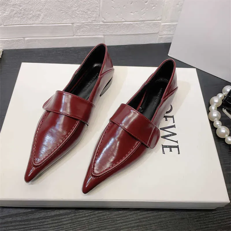 Pointed-Toe Loafers