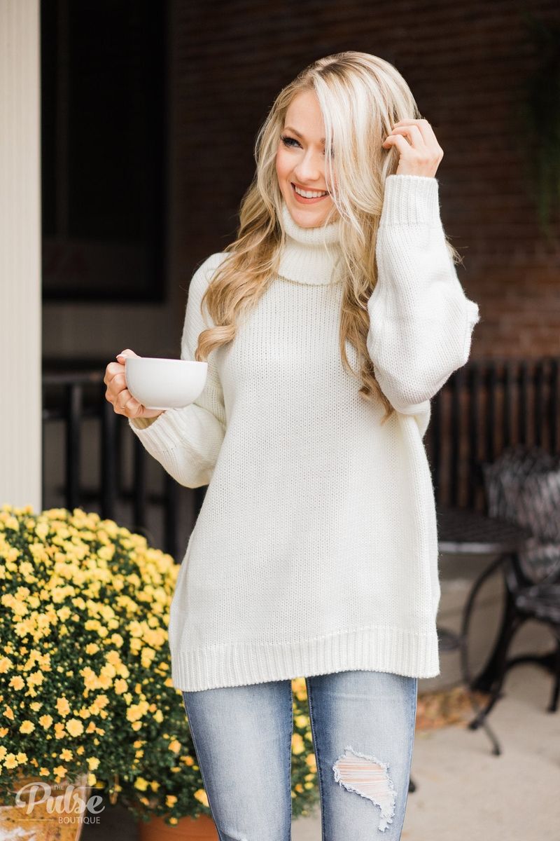 Ivory Knit Sweater