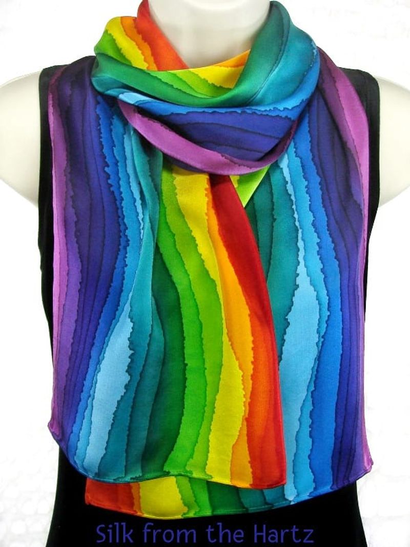Vibrant Scarves