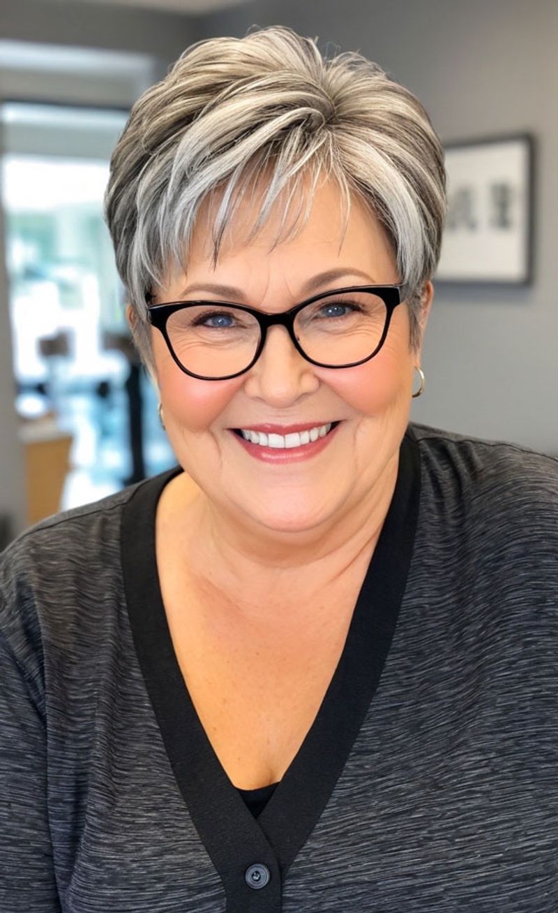 Classic Charcoal Pixie