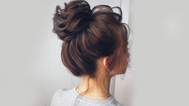 Chignon disordinato