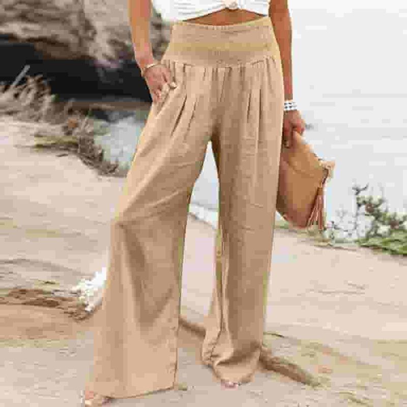 Breezy Wide-Leg Palazzo Pants