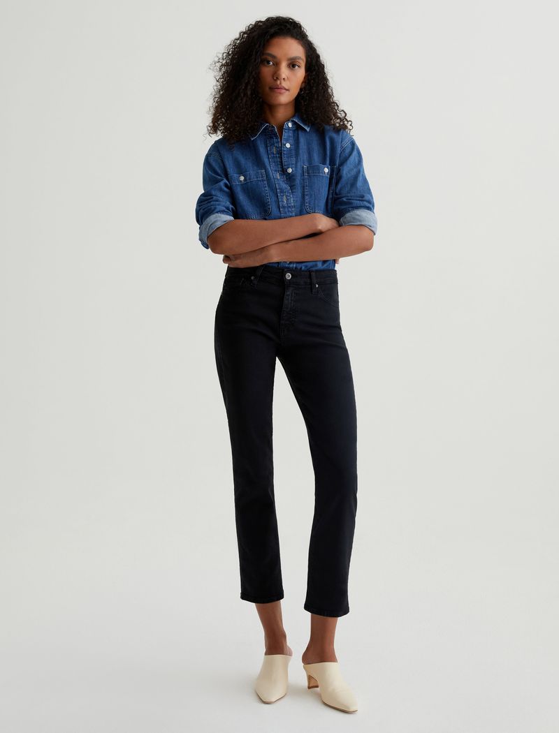Well-Fitted Black Jeans