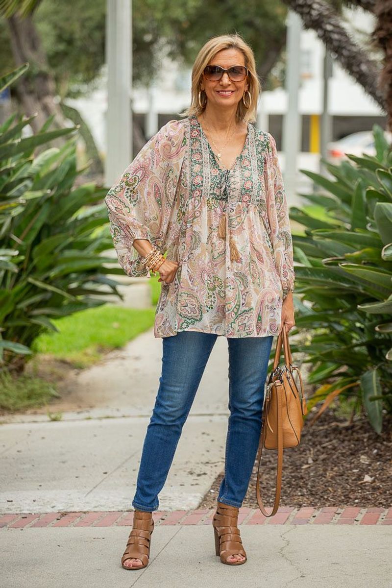 Bohemian Peasant Top