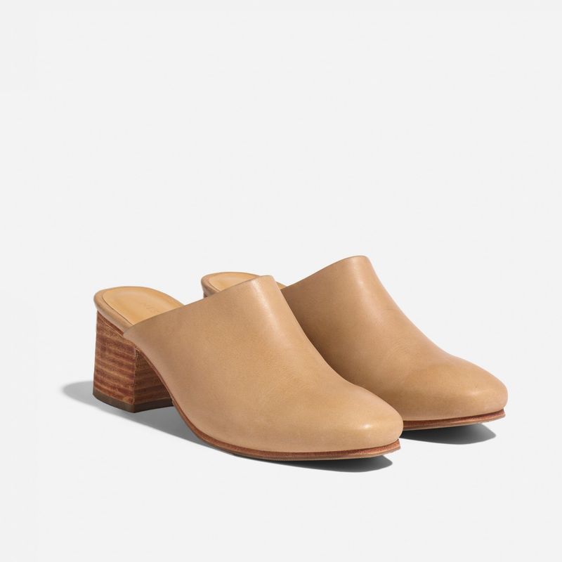 Block Heel Mules