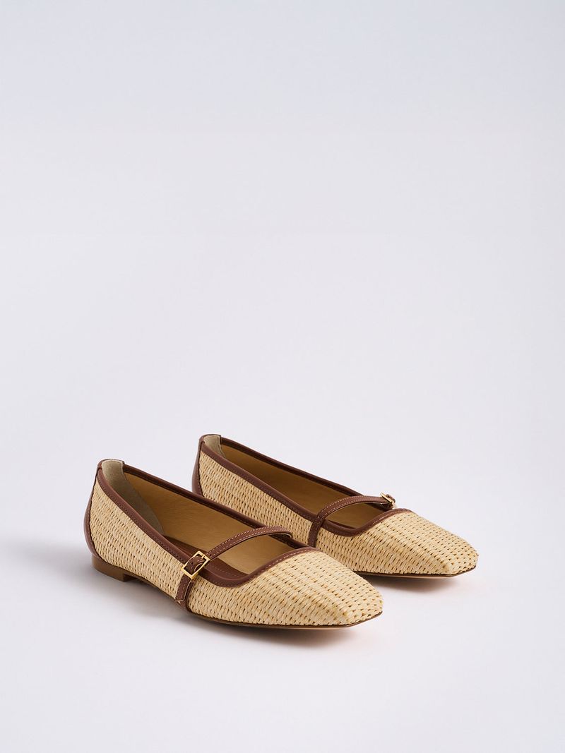 Woven Raffia Flats