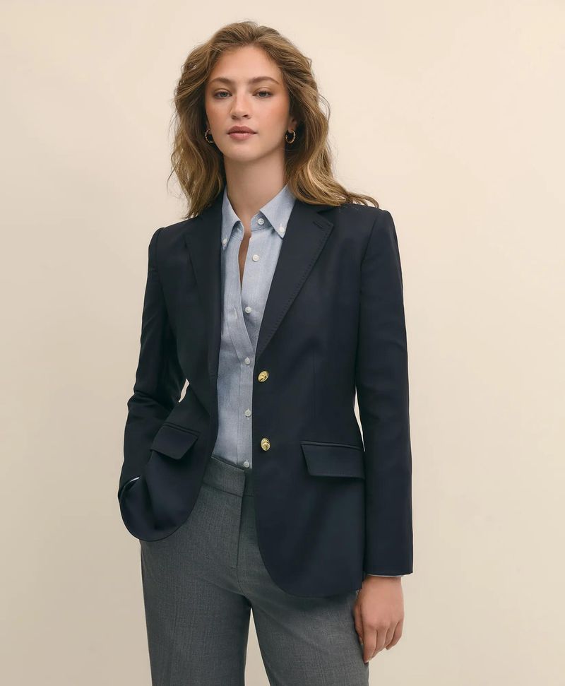 Brooks Brothers Stretch Wool Two-Button Blazer & Pants ($598)