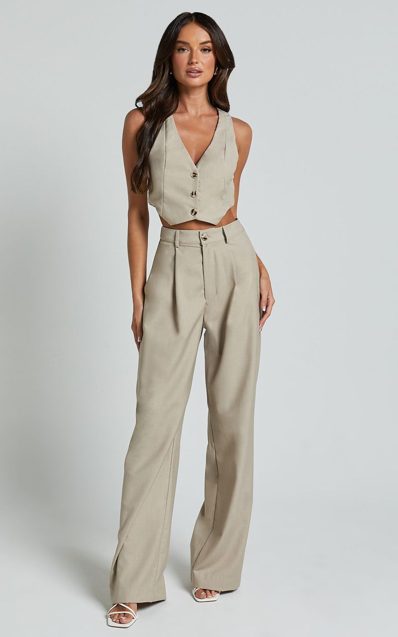 Tailored trousers provide foolproof elegance
