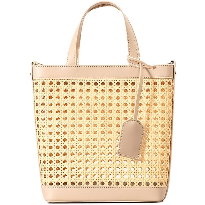 Perforated Leather Tote