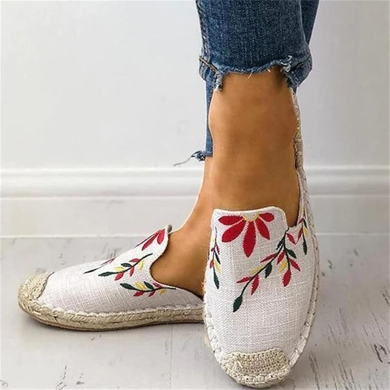 Elegant Linen Espadrilles