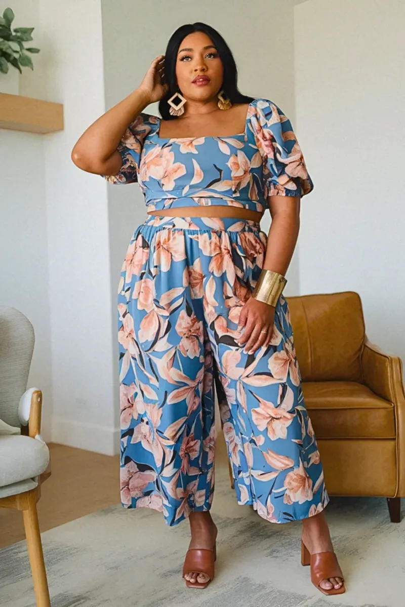 Mixed Print Ensembles With Coordinating Colors