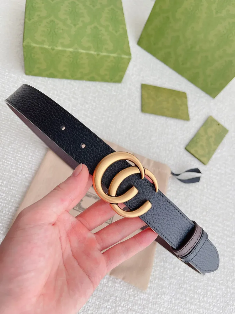 Sleek Leather Belt