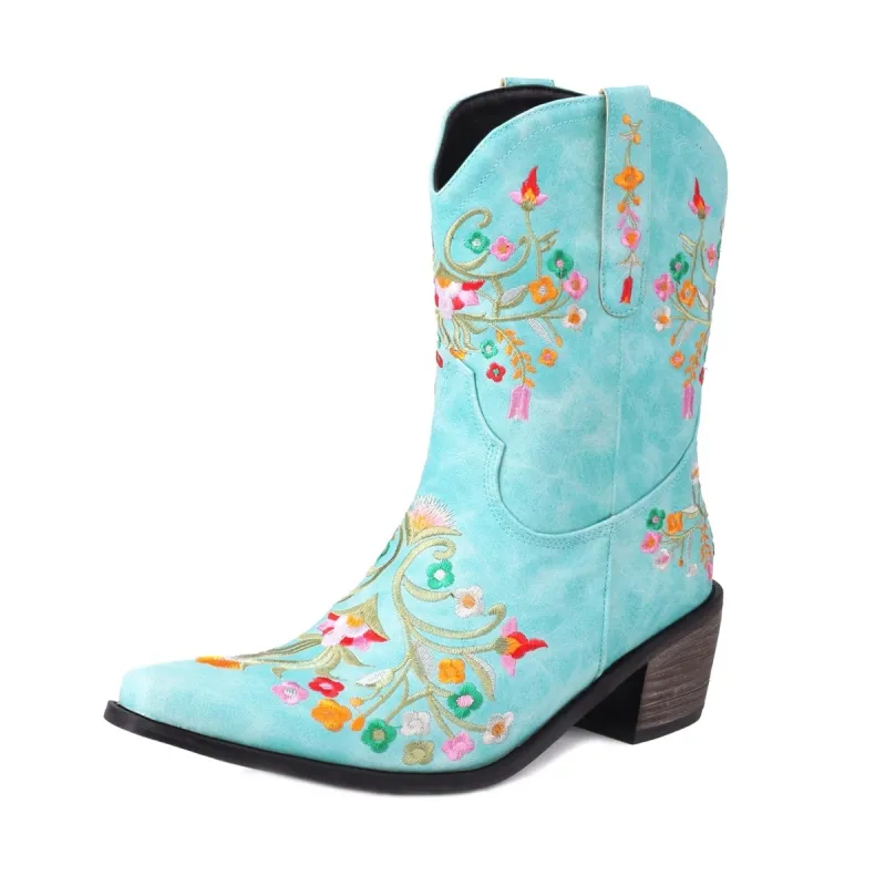 Neon Cowboy Boots