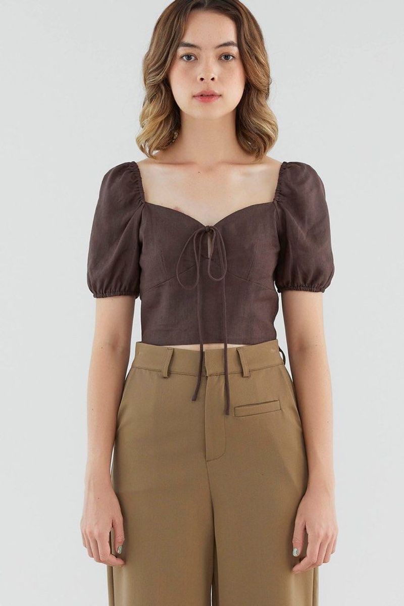 Café-au-Lait Cropped Boxy