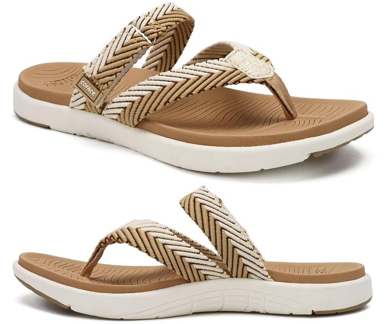 Cloud-Like Foam Flip-Flops